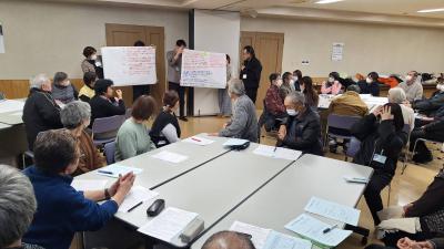 病院対話会の発表の写真