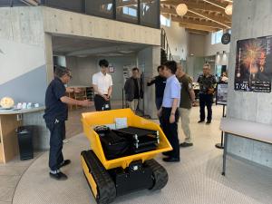 スマート農業機器の体験