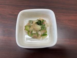 長芋とオクラの梅サラダ
