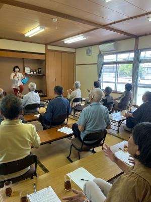 ミニデイの活動の様子