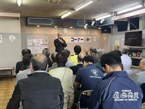 お茶のみ会内覧会の様子