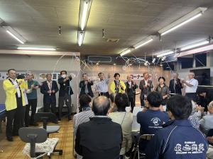 お茶のみ会内覧会の様子