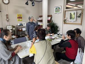 お茶のみ会内覧会の様子