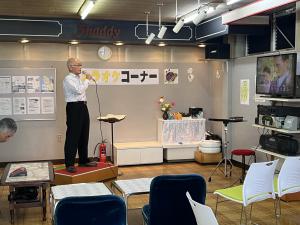 お茶のみ会内覧会の様子