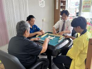 お茶のみ会内覧会の様子