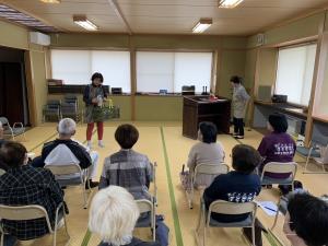 お茶のみ会の様子