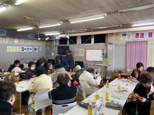 お茶のみ会の様子