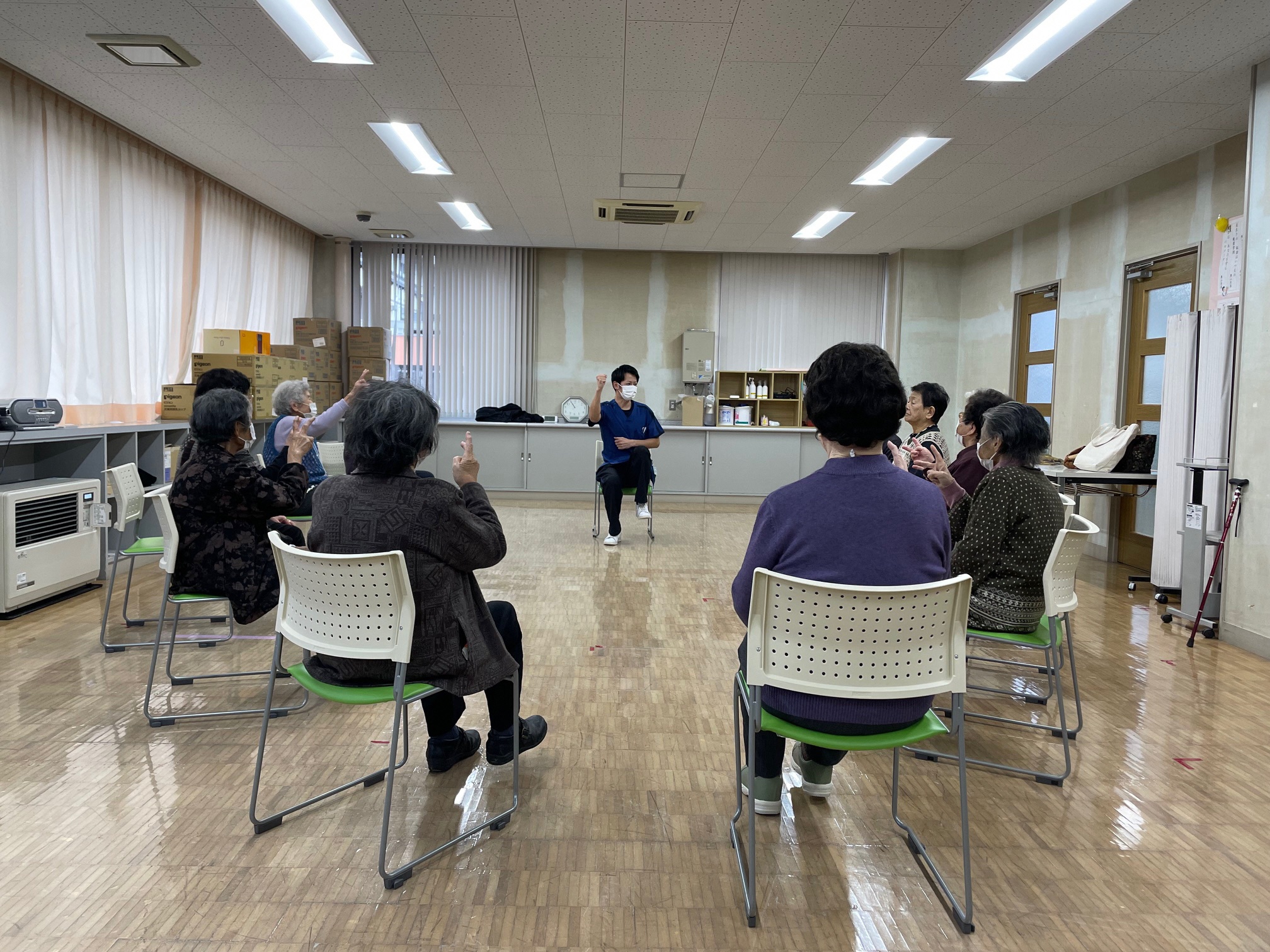 ではってにこやか教室写真４