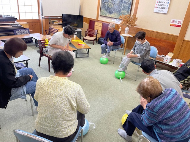 大井沢ほがらか教室写真