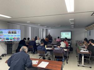 スマート農業成果報告会の様子