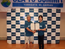 辰野会長と菅野町長
