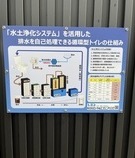 循環型トイレの試験設置の写真4